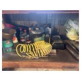 Grease guns, oil, misc
