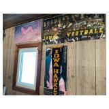 Iowa Pennant andGarage  posters