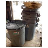 Trash cans