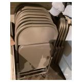Folding chairs/ 15 and Table