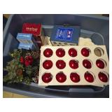 Tote of Christmas Decor