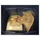 Tote of Christmas Decor