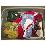 Tote of Christmas Decor