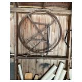 4 way, pvc pipe and wire/banding