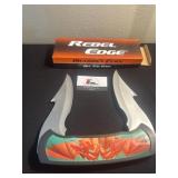 Dragons Fury over size folding knife