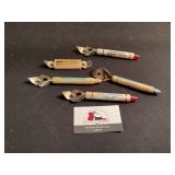 Advertising bottle openers