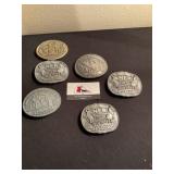 1980s Hesston buckles