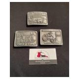 Tractor belt buckles