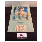 1929 Huxley, IA advertiser calendar