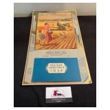 1934 John Deere advertising calendar