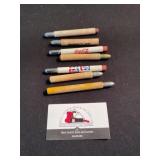 Pepsi and Coca Cola bullet pencils
