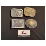 Iowa belt buckles