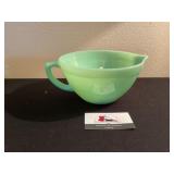 Fire King Jadeite bowl  / see photo for damage