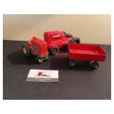 Vintage toy tractors