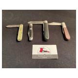 Vintage pocket knives