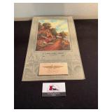 1931 Ames Iowa advertiser calendar