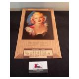 1945 Des Moines IA advertiser calendar