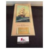 1935 Huxley, IA advertising calendar