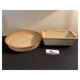 Pampered chef stoneware