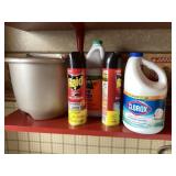 Cleaning supplies and chemicals