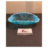 Blue glassware bowl
