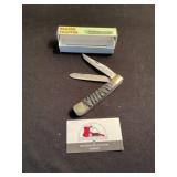 Beaver trapper pocket knife