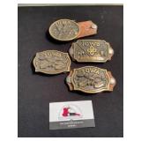 Iowa belt buckles