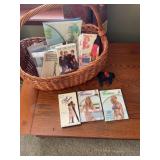 Basket of videos, work our videos