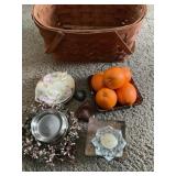 Picnic basket of decor