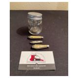 Miniature pocket knives