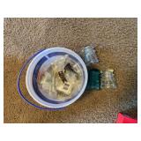 Drawer pulls, glass insulators