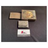 Budweiser belt buckles