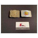 NC+ Hybrids belt buckles