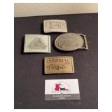 Chevrolet belt buckles