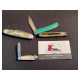 Vintage pocket knives