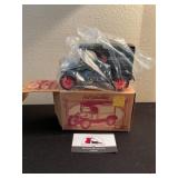 Bluish Mize die cast truck bank