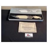 Zachary Crockett hunting knife