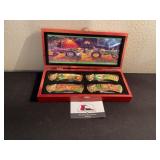 John Deere pocket knife set