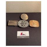 Smith and Wesson belt buckles