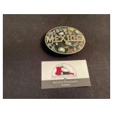 Mexico shell inlaid buckle