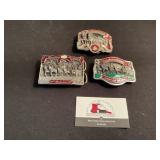 Budweiser belt buckles