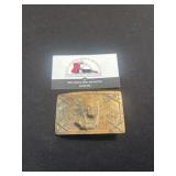 Vintage Indian chief belt buckle