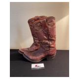 Vintage Dan Post pointed toe cowboy boots 6 1/2