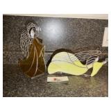 Shakespeare Stained Glass Angels