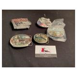 Collectable belt buckles