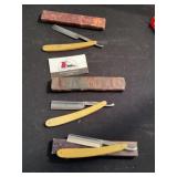 Vintage straight razors