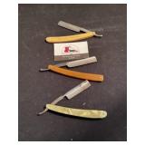 Antique straight razors