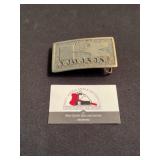 Kawasaki belt buckle