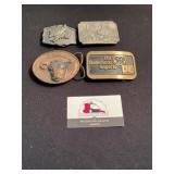 Collectable belt buckles