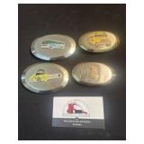 Collectable belt buckles